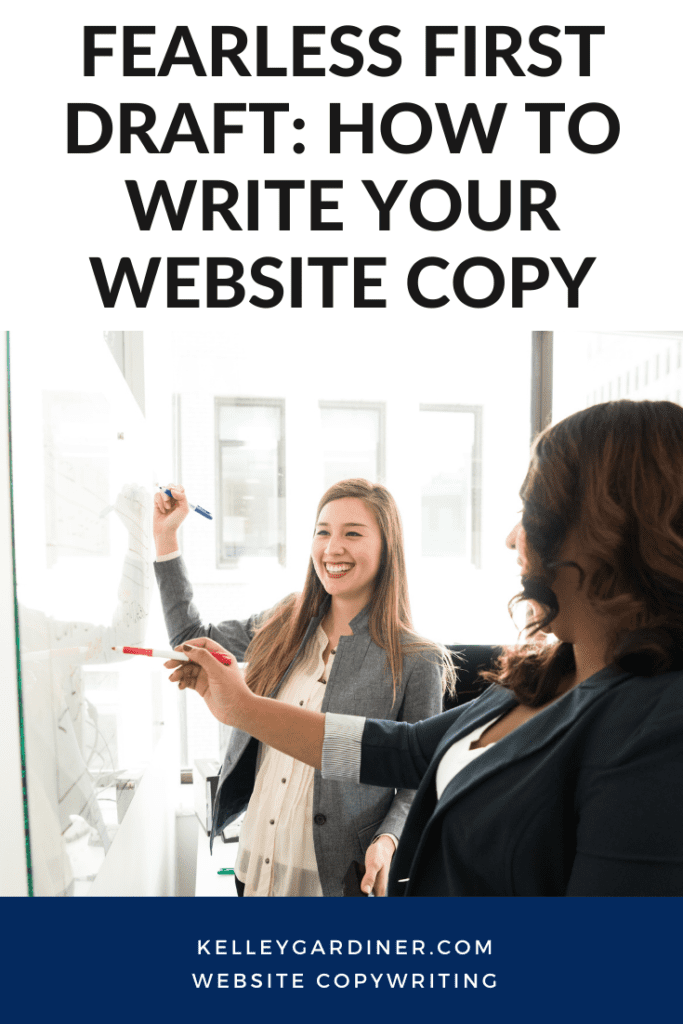 Pinterest image: How to Write Your Website Copy